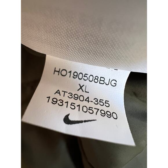 Nike Lebron James Down Fill Camo Puffer Jacket Men's AT3904-355  Size XL NWT - Picture 6 of 16